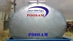 مخزن استیل حمل شیر دوجداره ۱۰ تن