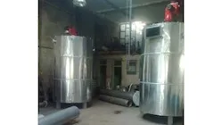 دیگ روغن داغ ۱۵۰۰ kg/ h