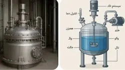 راکتور رزین ۶ تن